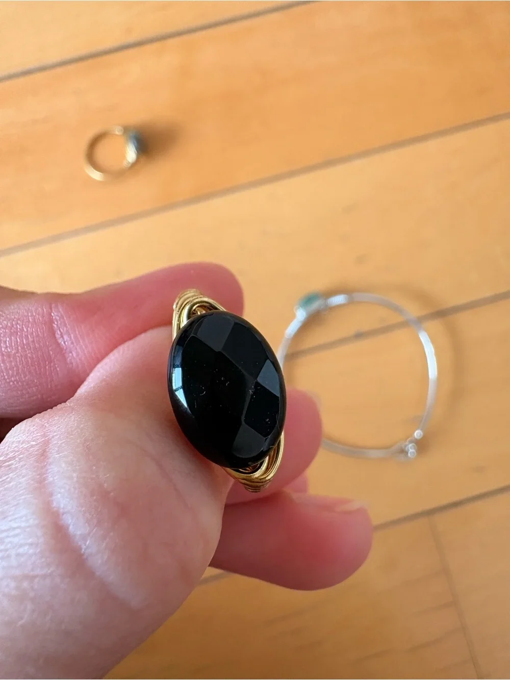 Handmade rings and bracelet bundle
